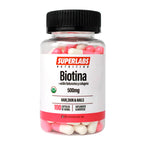 Superlabs Nutrition Biotina 500mg 100 Capsulas sfn