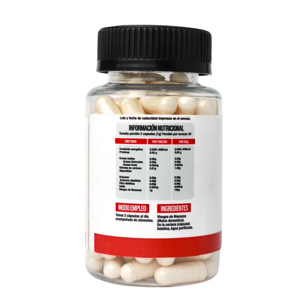 Superlabs Nutrition Vinagre De Manzana 500mg 100 Caps Sfn
