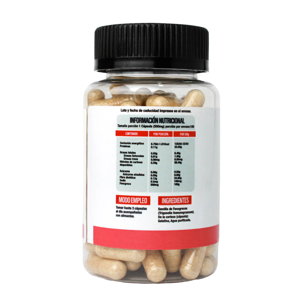 Superlabs Nutrition Fenogreco 500mg 100 Capsulas Sfn