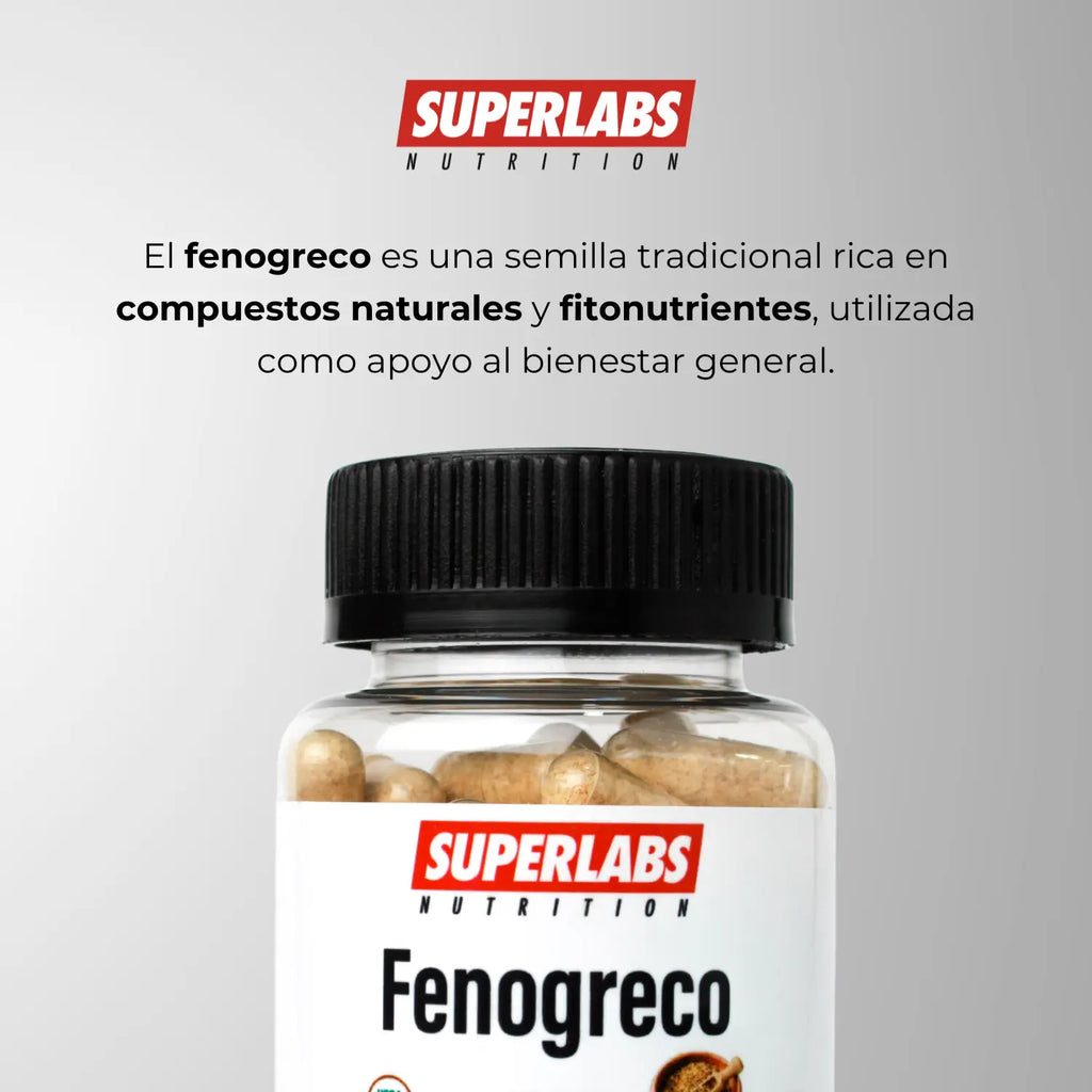 Superlabs Nutrition Fenogreco 500mg 100 Capsulas Sfn