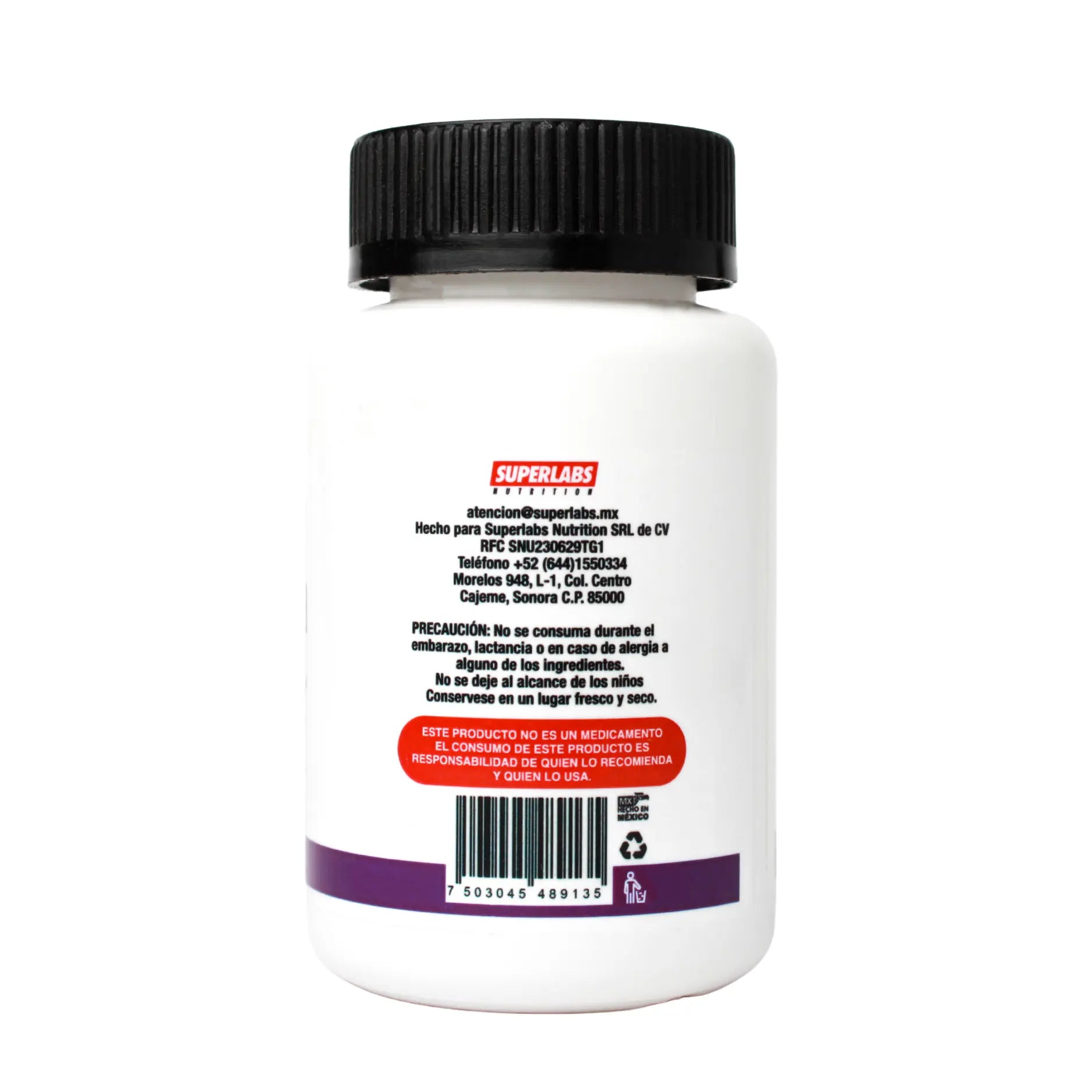 Superlabs Nutrition Melatonina 5mg 100 Tabletas sfn