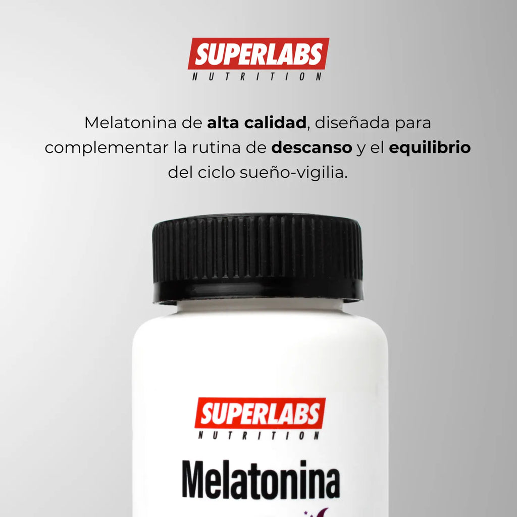 Superlabs Nutrition Melatonina 5mg 100 Tabletas sfn
