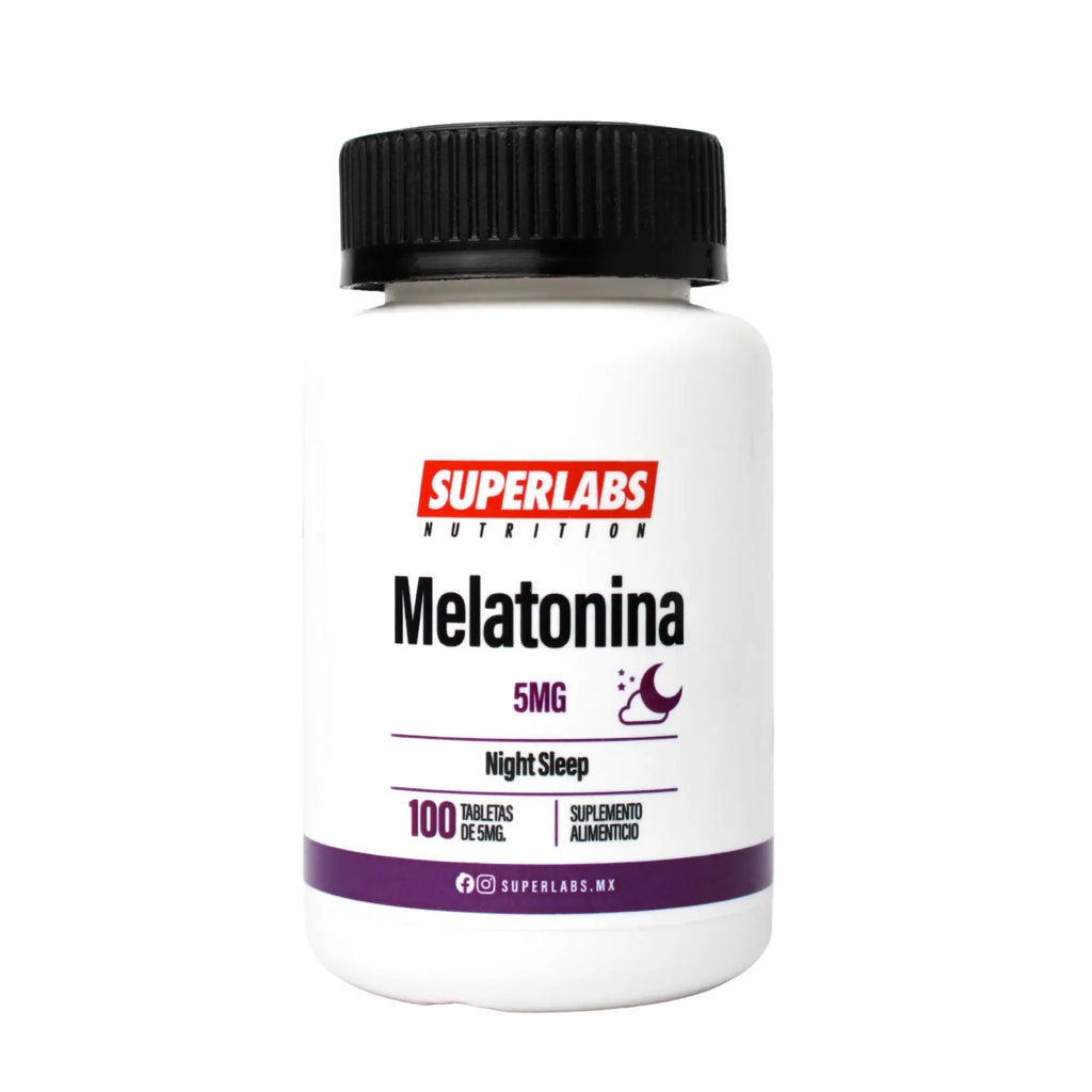 Superlabs Nutrition Melatonina 5mg 100 Tabletas sfn
