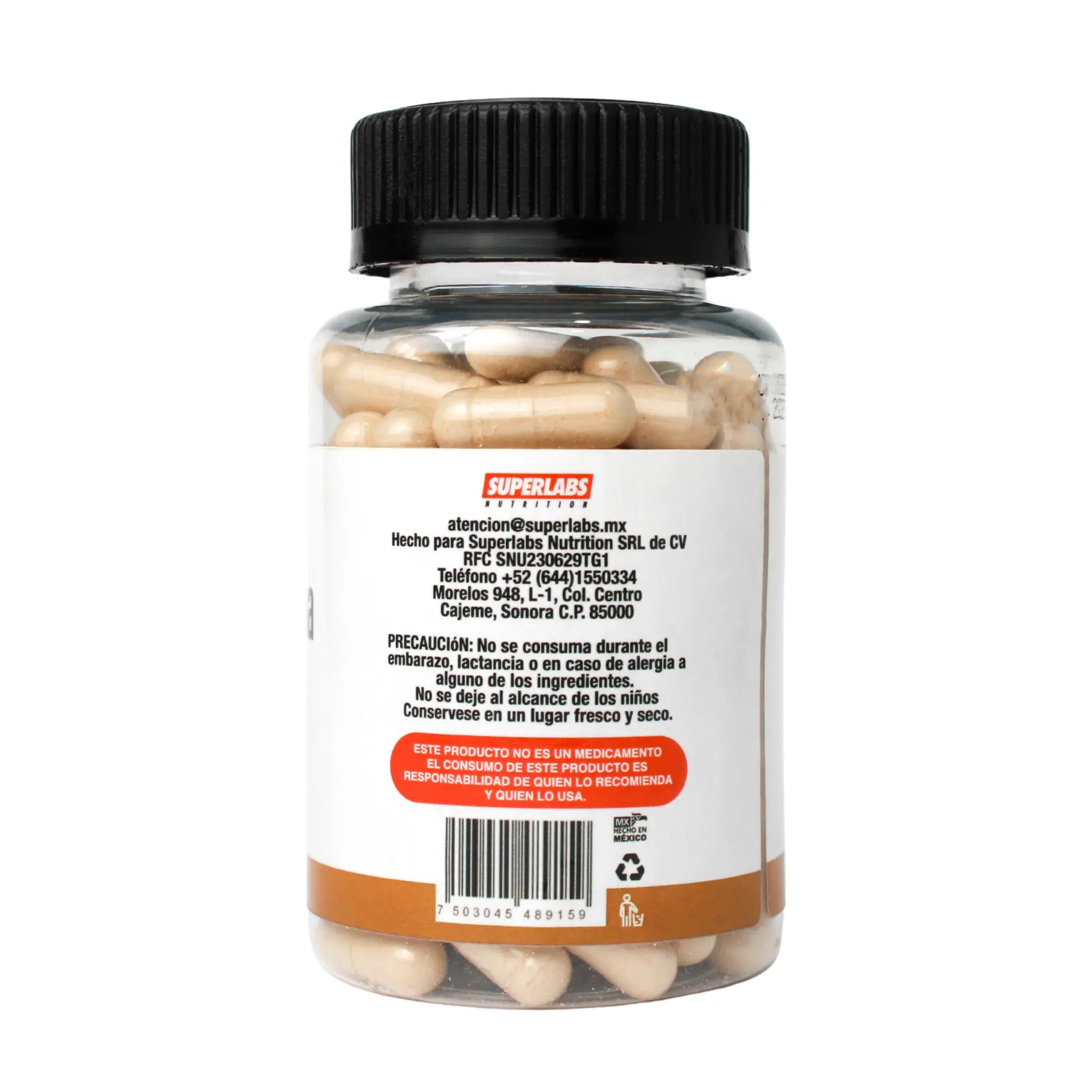 Superlabs Ashwa 500mg 100 Capsulas Apoyo Al Estres Sfn