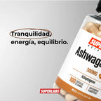 Superlabs Ashwa 500mg 100 Capsulas Apoyo Al Estres Sfn