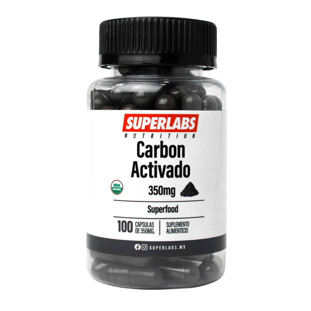 Superlabs Nutrition Carbon Activado 100 caps