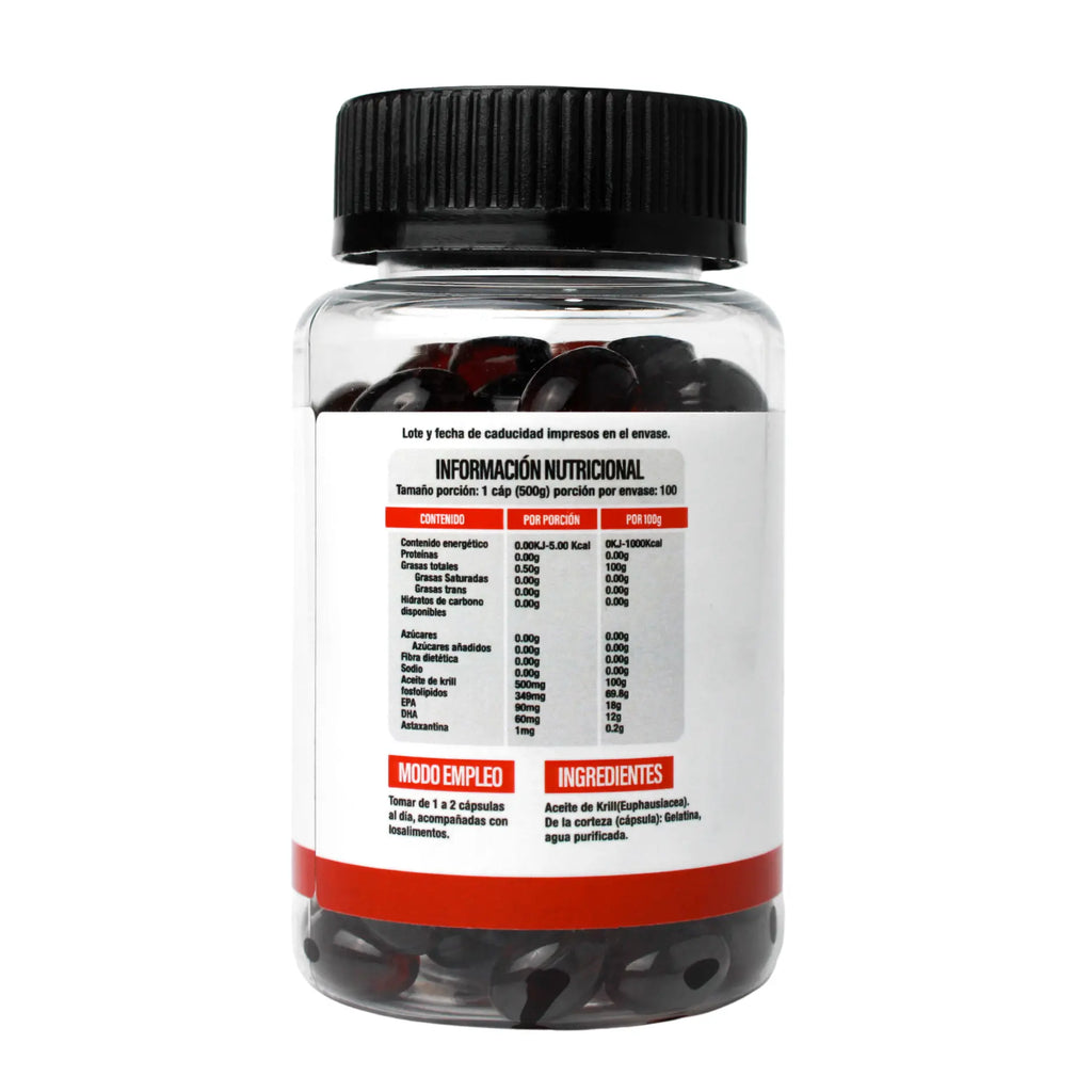 Superlabs Nutrition Aceite De Krill 500mg 100 Capsulas Sfn