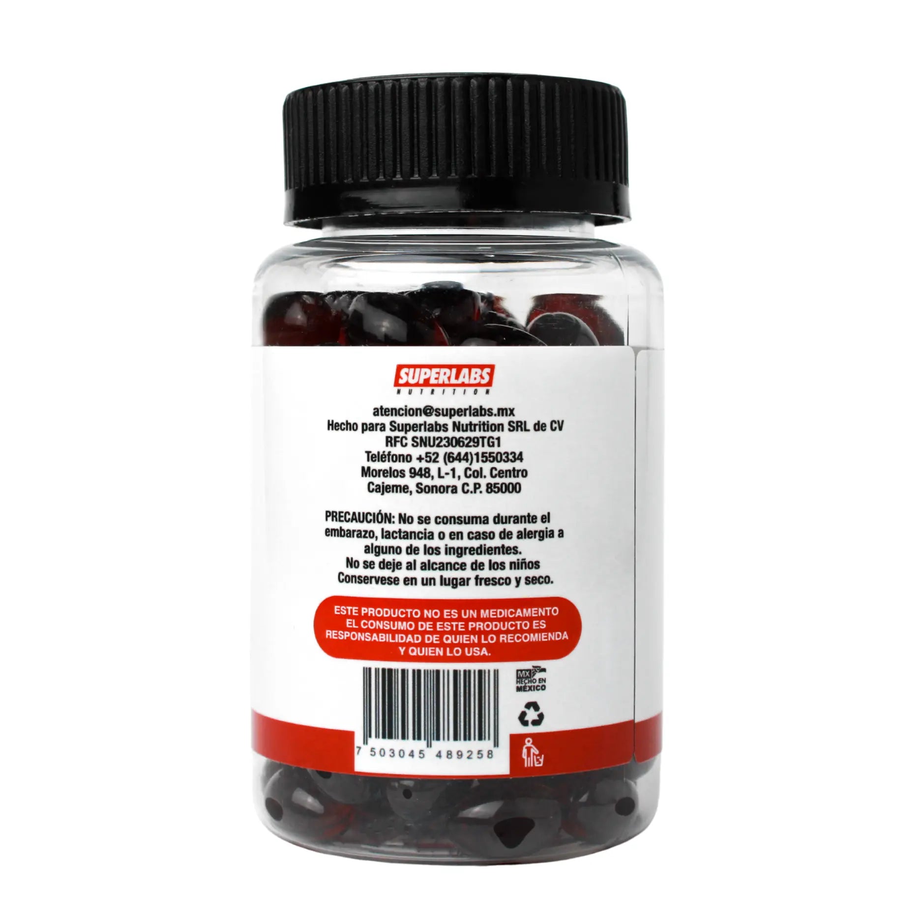 Superlabs Nutrition Aceite De Krill 500mg 100 Capsulas Sfn