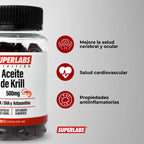 Superlabs Nutrition Aceite De Krill 500mg 100 Capsulas Sfn