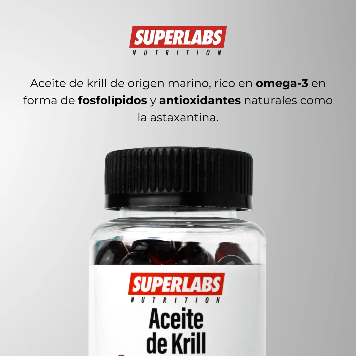 Superlabs Nutrition Aceite De Krill 500mg 100 Capsulas Sfn