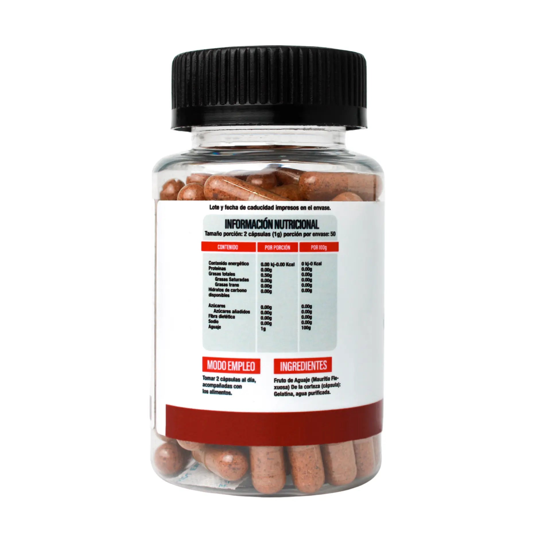 Superlabs Nutrition Aguaje 500 Mg 100 Capsulas