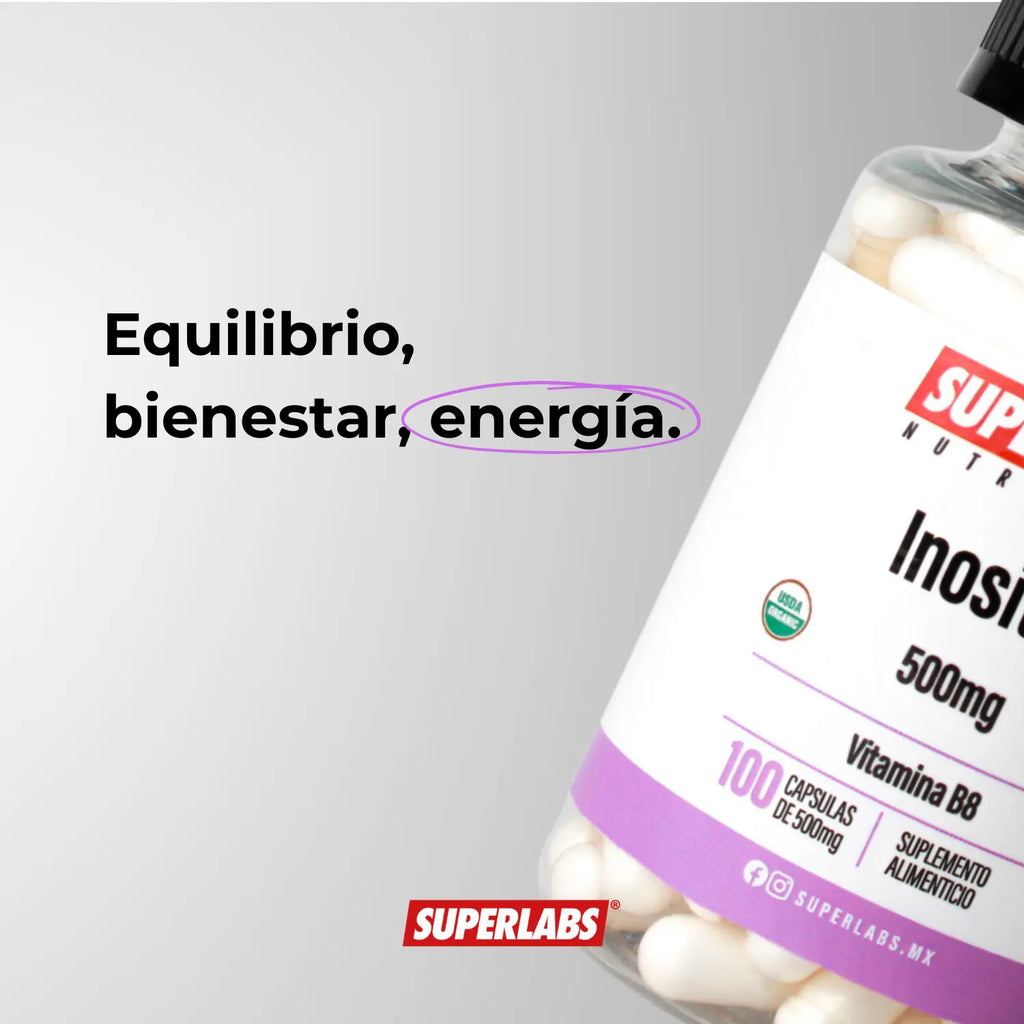 Superlabs Nutrition Inositol 50mg 100 Capsulas sfn