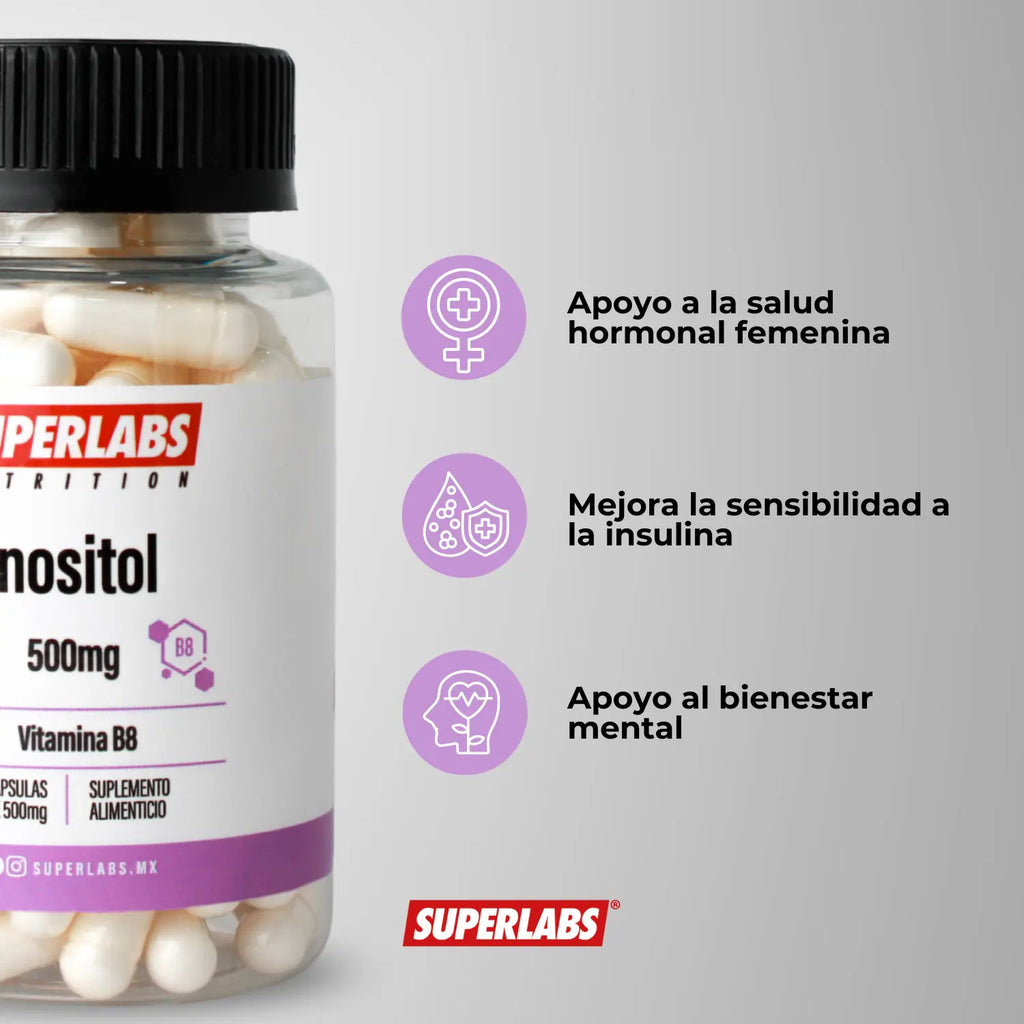 Superlabs Nutrition Inositol 50mg 100 Capsulas sfn