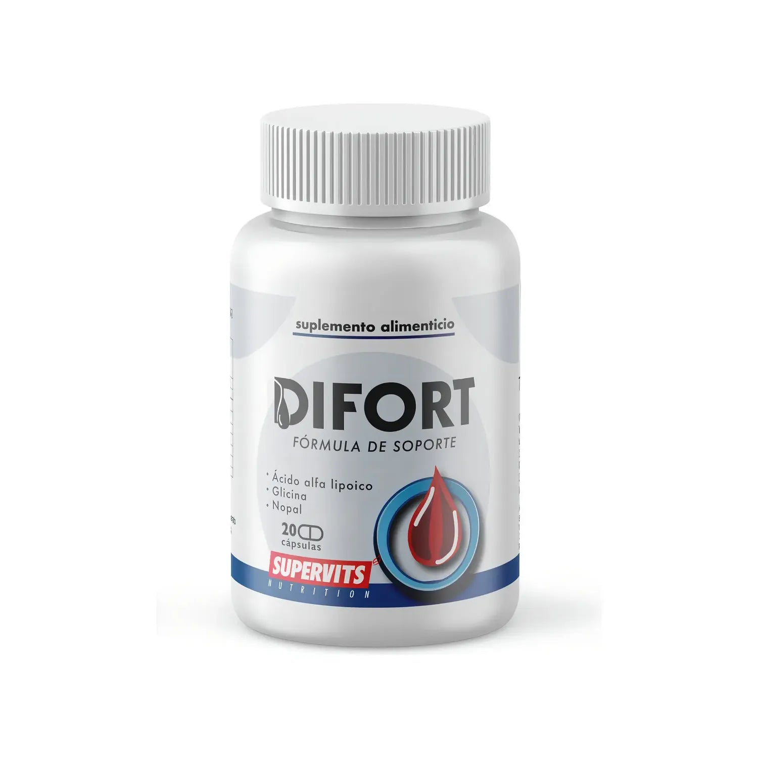 Supervits Suplemento Difort Regula Los Niveles Del Azucar 20 Capsulas