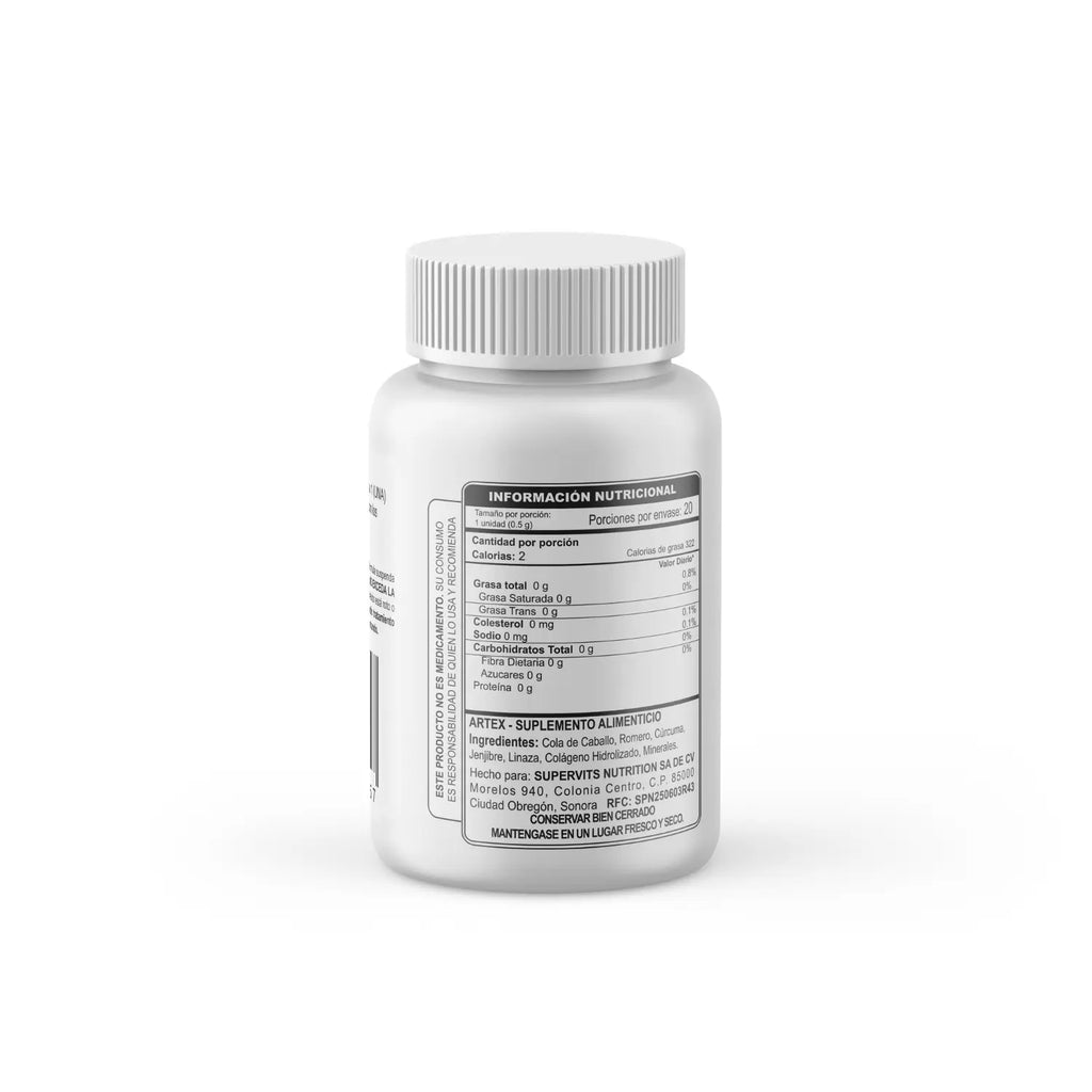 Suplemento Artex Para Dolor Articular 20 Caps Sfn