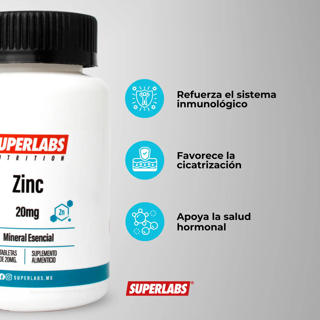 Superlabs Nutrition Zinc 20 mg  sfn