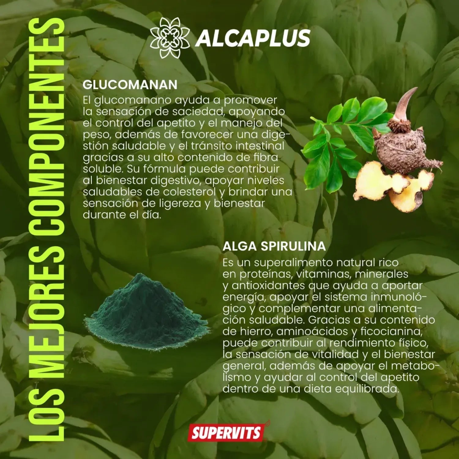 Supervits Suplemento Alcaplus De Alcachofa 60 Capsulas