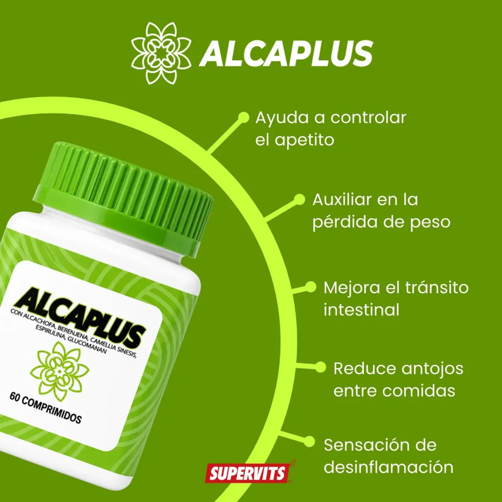 Supervits Suplemento Alcaplus De Alcachofa 60 Capsulas