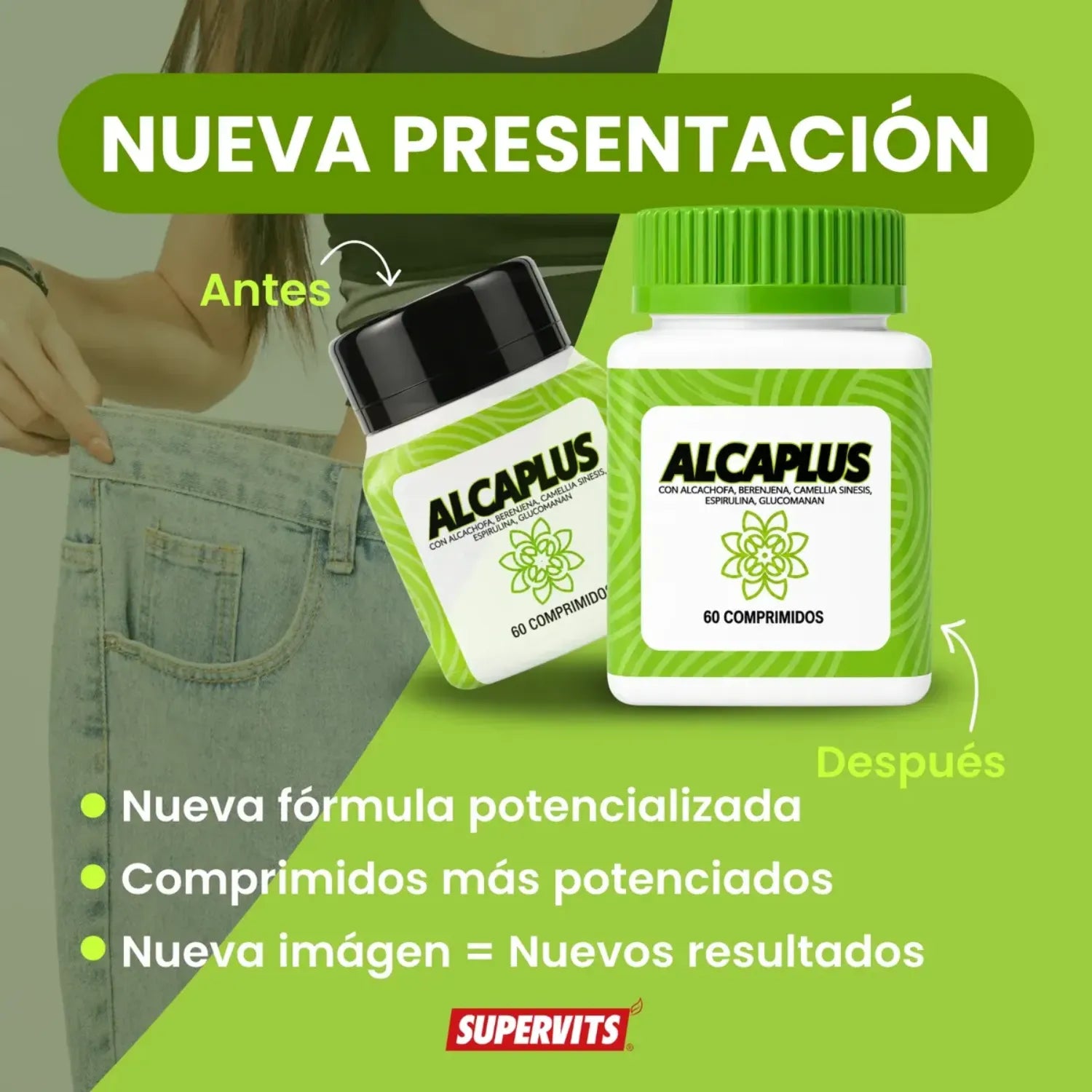 Supervits Suplemento Alcaplus De Alcachofa 60 Capsulas