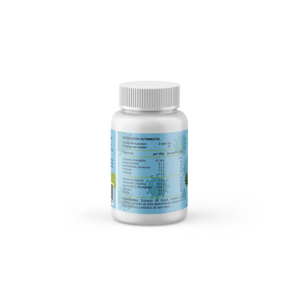 Suplemento Etox Elimina Los Parásitos Intestinales 20c Sfn