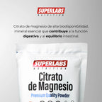 Superlabs Nutrition CITRATO DE MAGNESIO EN POLVO 500 gr