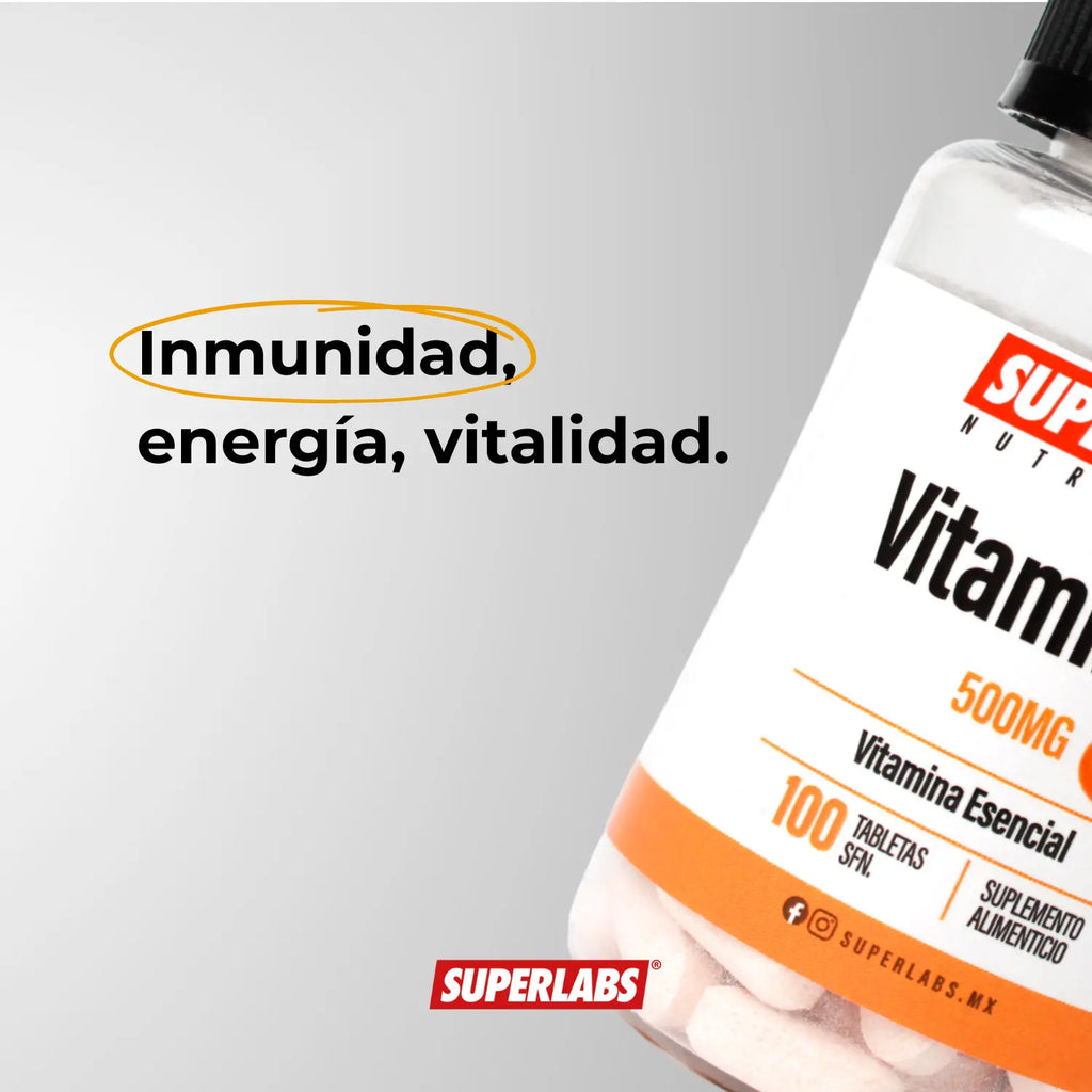 Superlabs Nutrition Vitamina  C 60 Capsulas