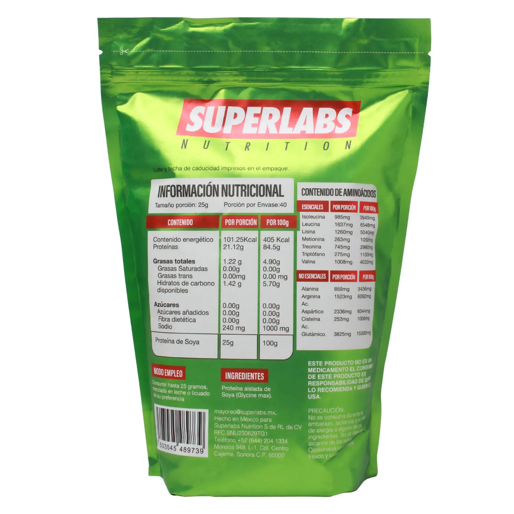 Superlabs Nutrition SOYA 1KG POLVO