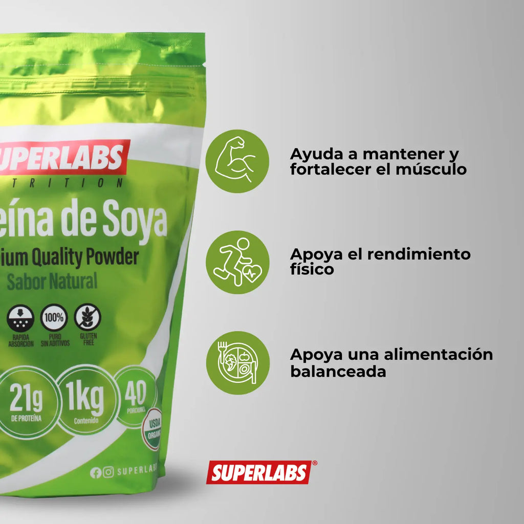 Superlabs Nutrition SOYA 1KG POLVO