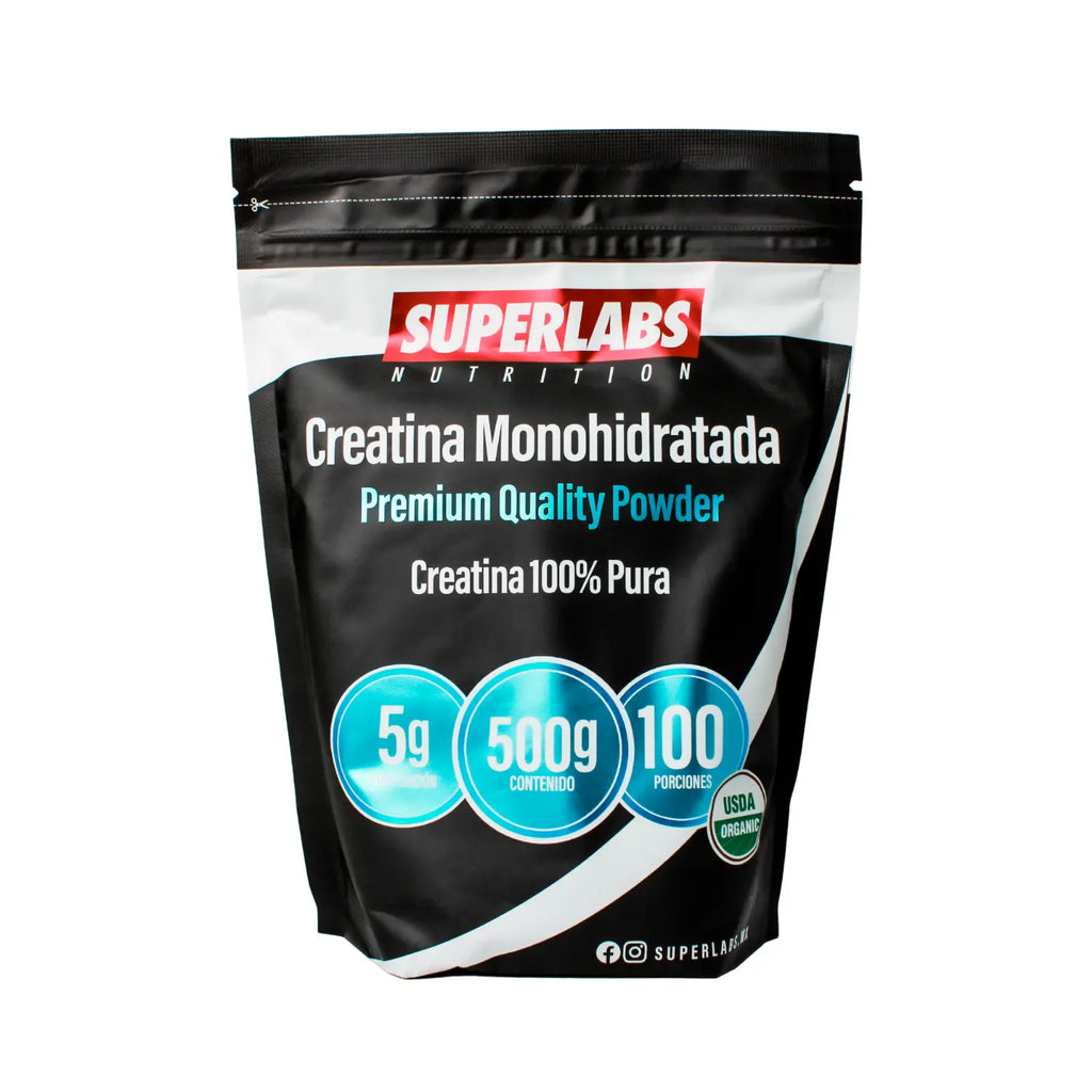 Superlabs Nutrition CREATINA 500 GRAMOS