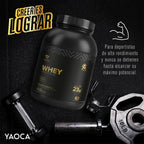 YAOCA Proteína Whey Polvo Chocolate 4.5lb