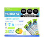 YAOCA Hidratación polvo Lima Limón 30 pack de 16g