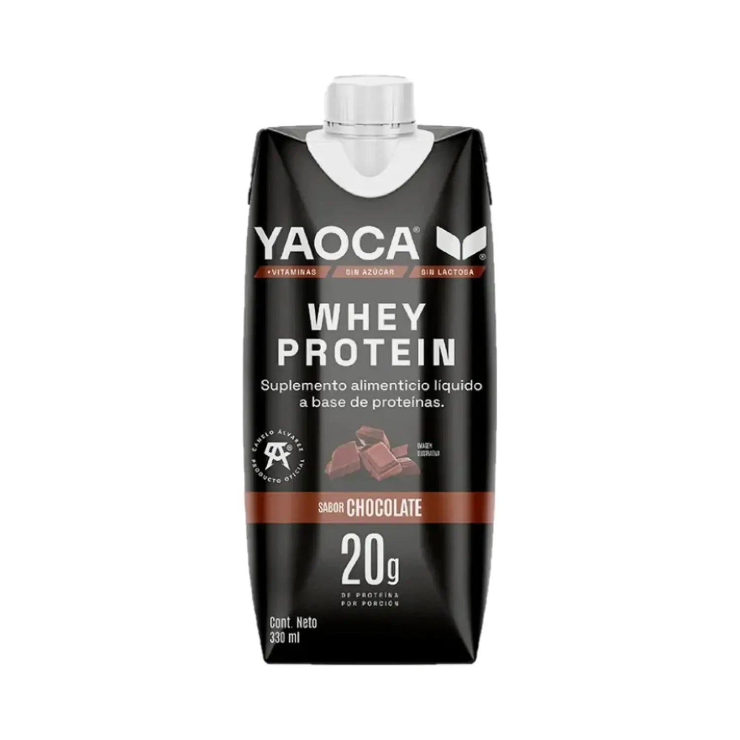 YAOCA Whey Protein Bebible Chocolate 330ml (18pack)