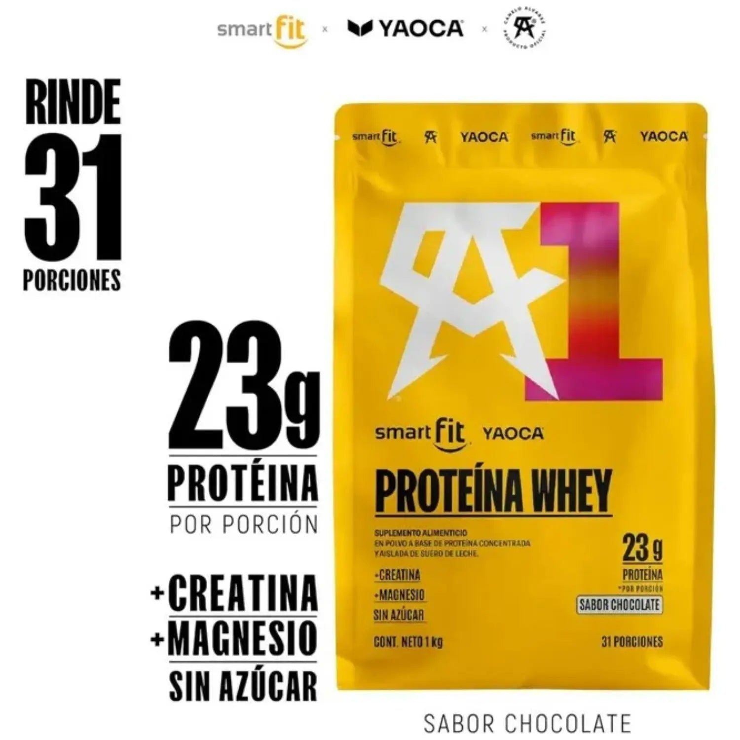 SF BY YAOCA Proteína Whey Chocolate 1kg