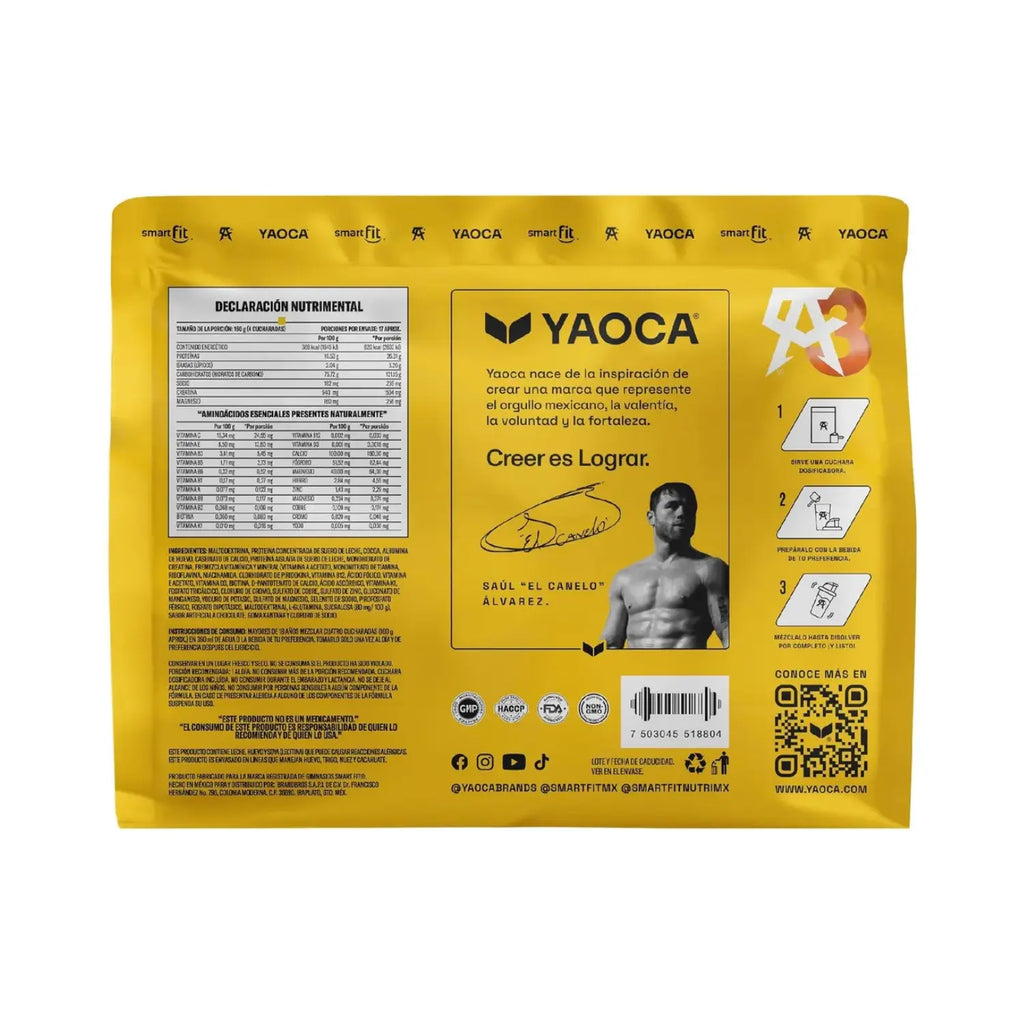 SF BY YAOCA Proteína Mass Chocolate 6lb