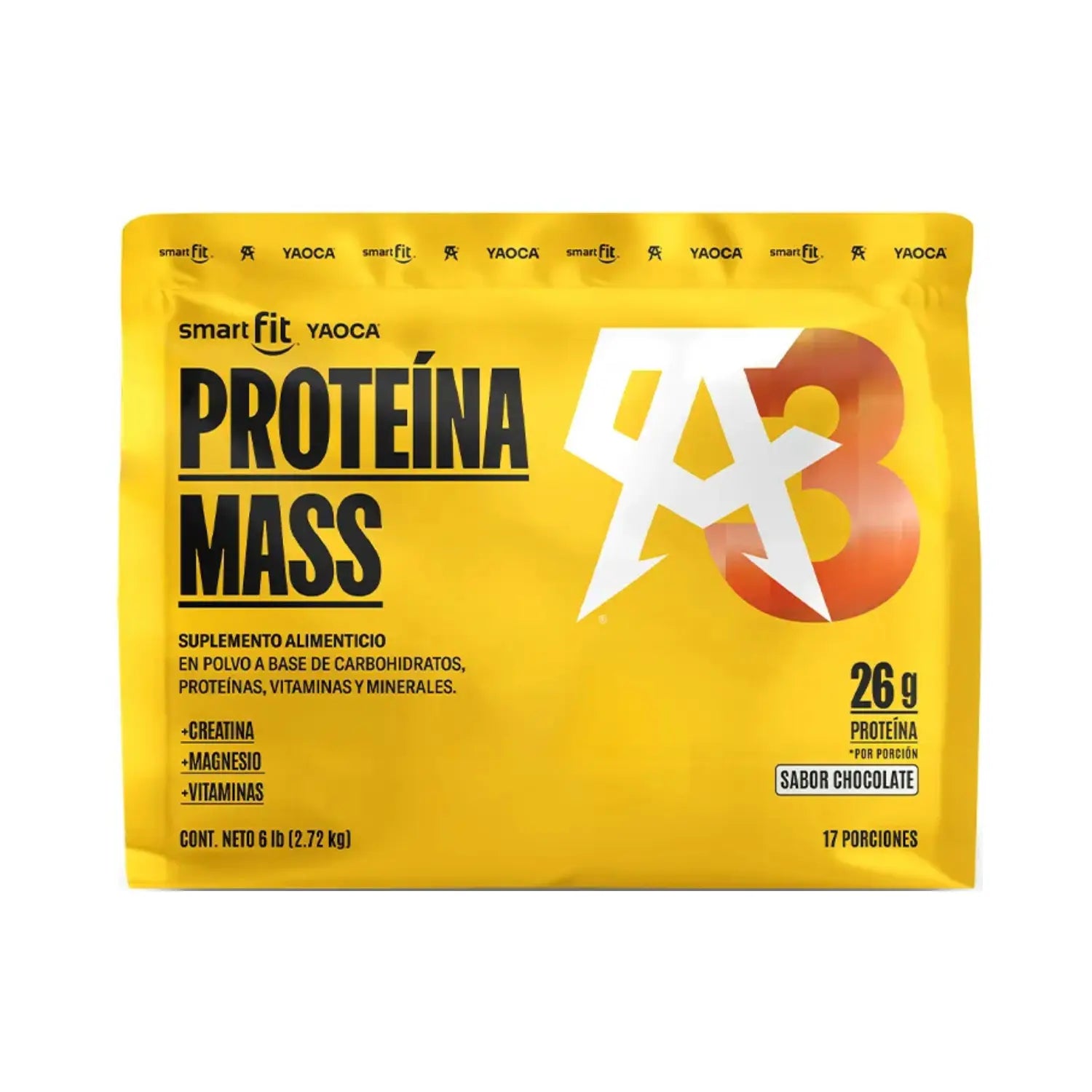 SF BY YAOCA Proteína Mass Chocolate 6lb