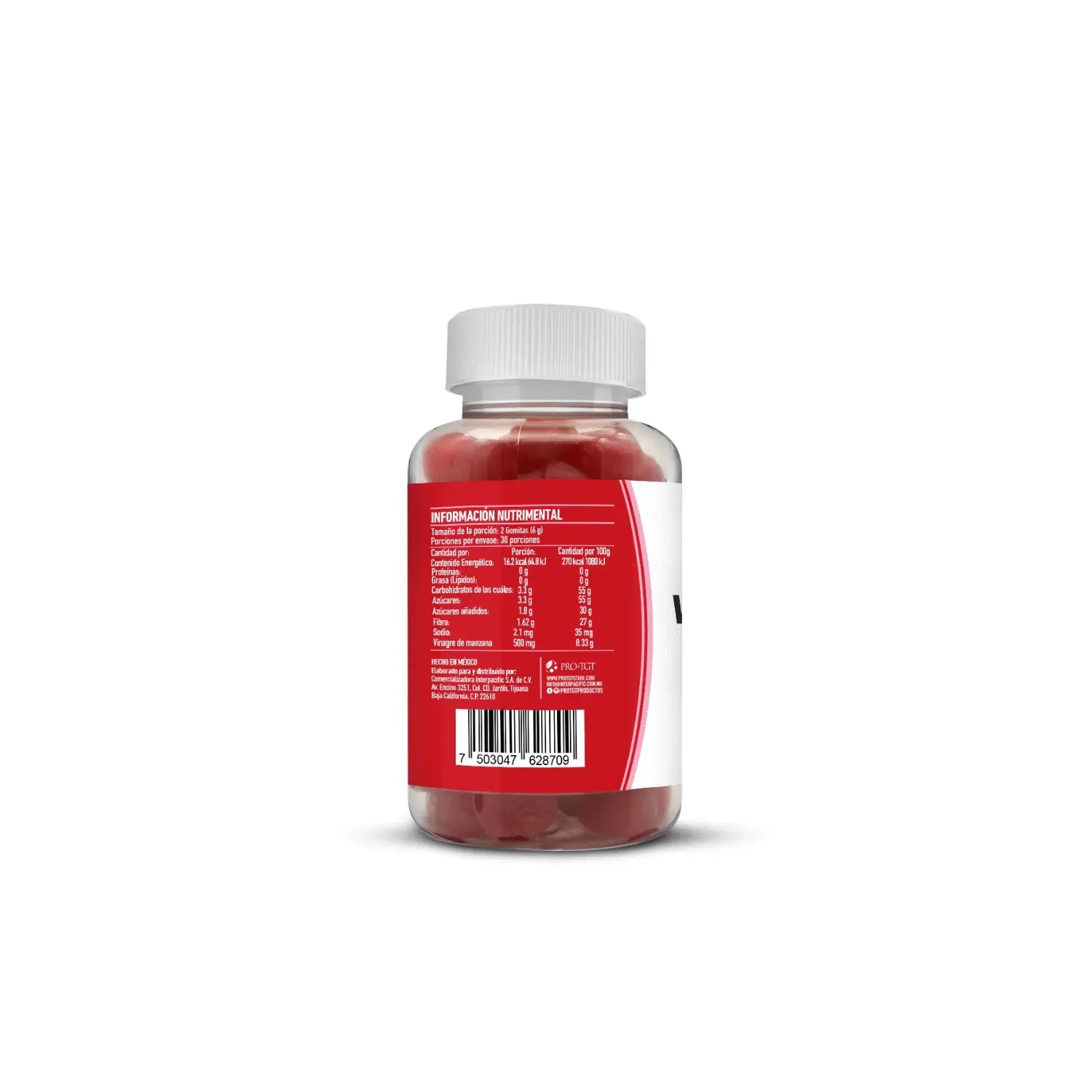 Protgt Gomitas de Vinagre de Manzana