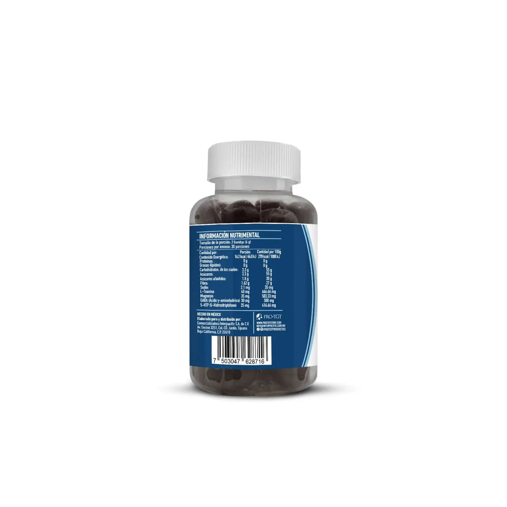 protgt zen-t L teanina magnesio gaba 5 htp 60 gomitas sfn
