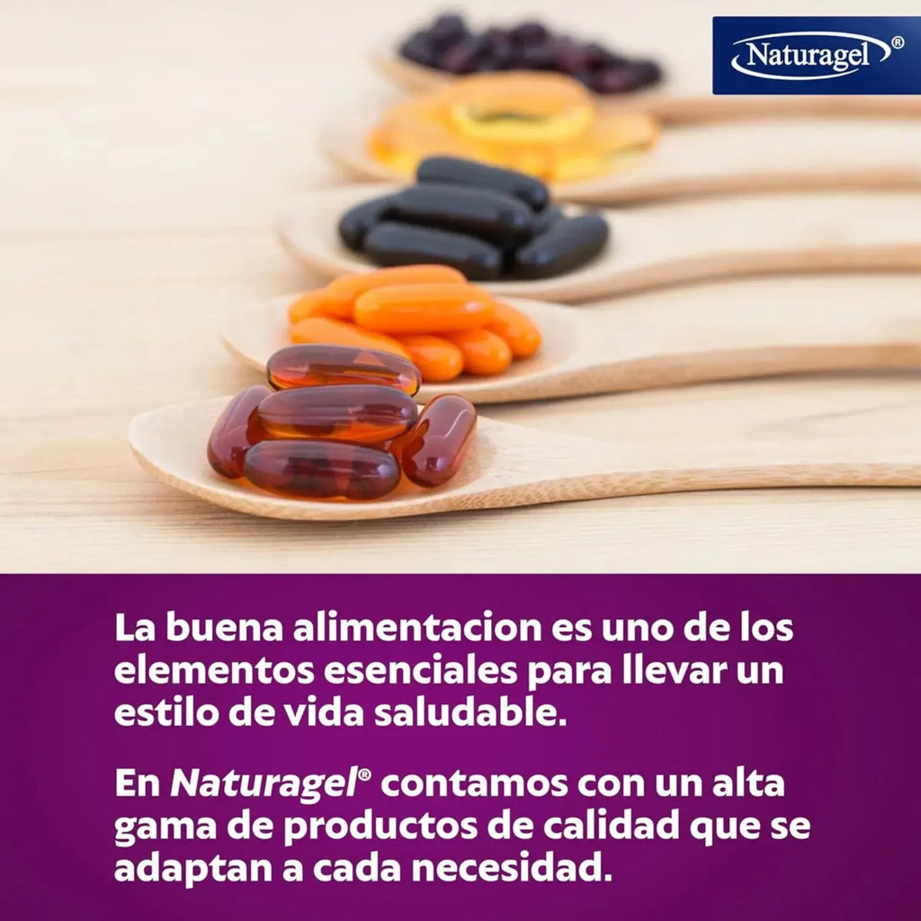Naturagel Vitamina D3+K2 y Omega 3 60 softgels