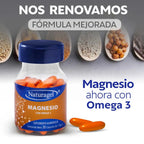 Naturagel Oxido Magnesio, Omega 3, 30capsulas