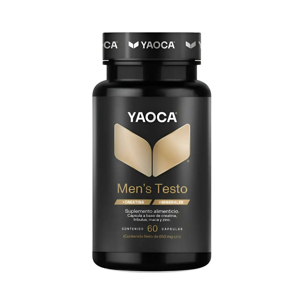 YAOCA Men's Testo Capsulas 60 caps