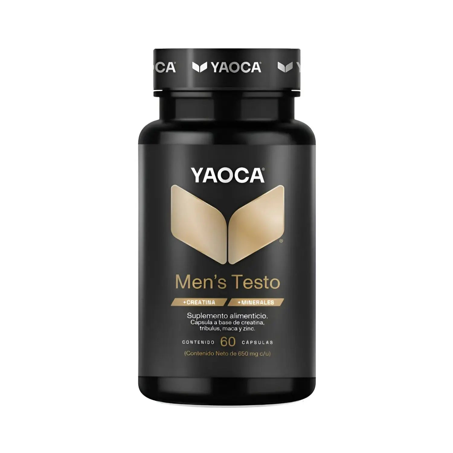 YAOCA Men's Testo Capsulas 60 caps