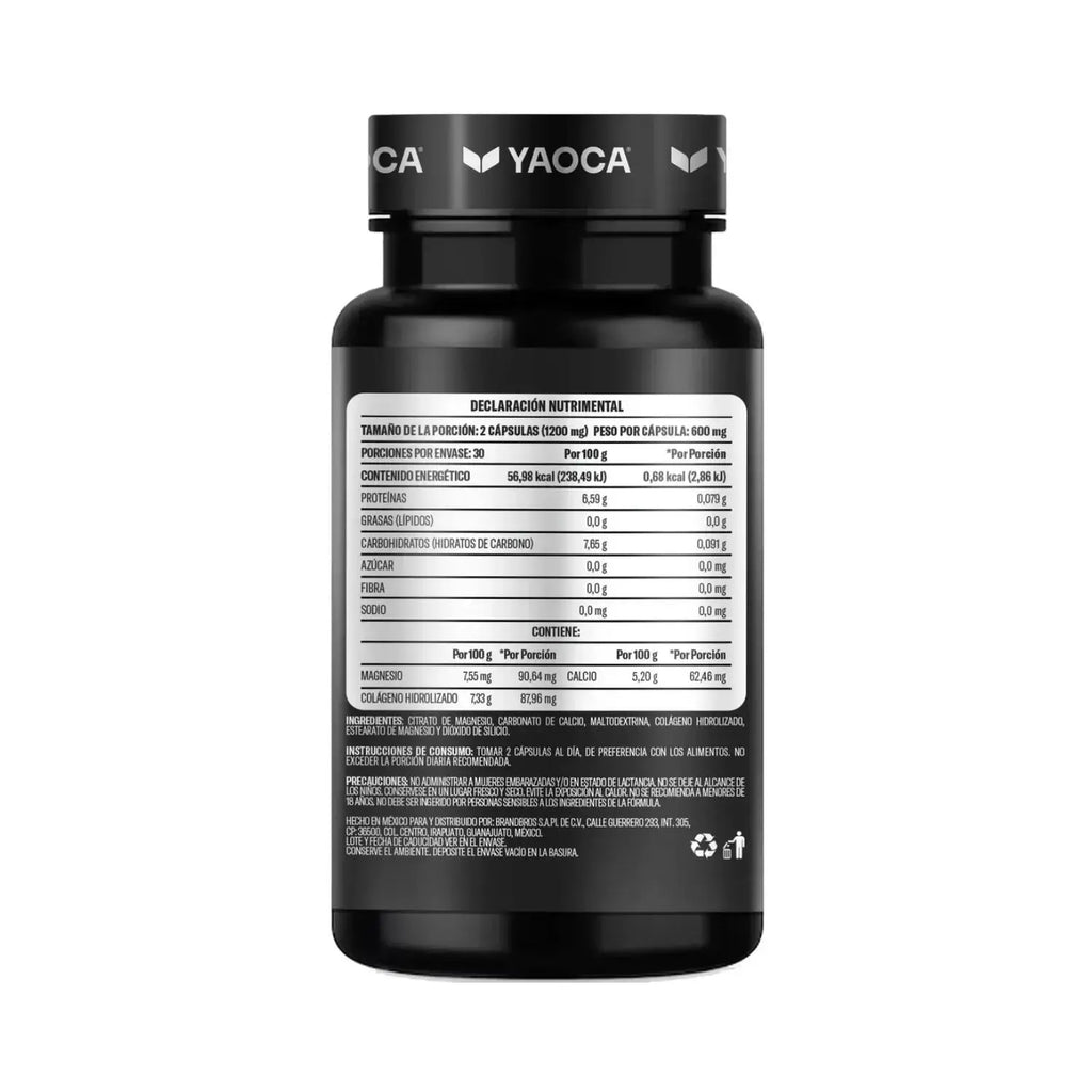 YAOCA Citrato de Magnesio 60 caps
