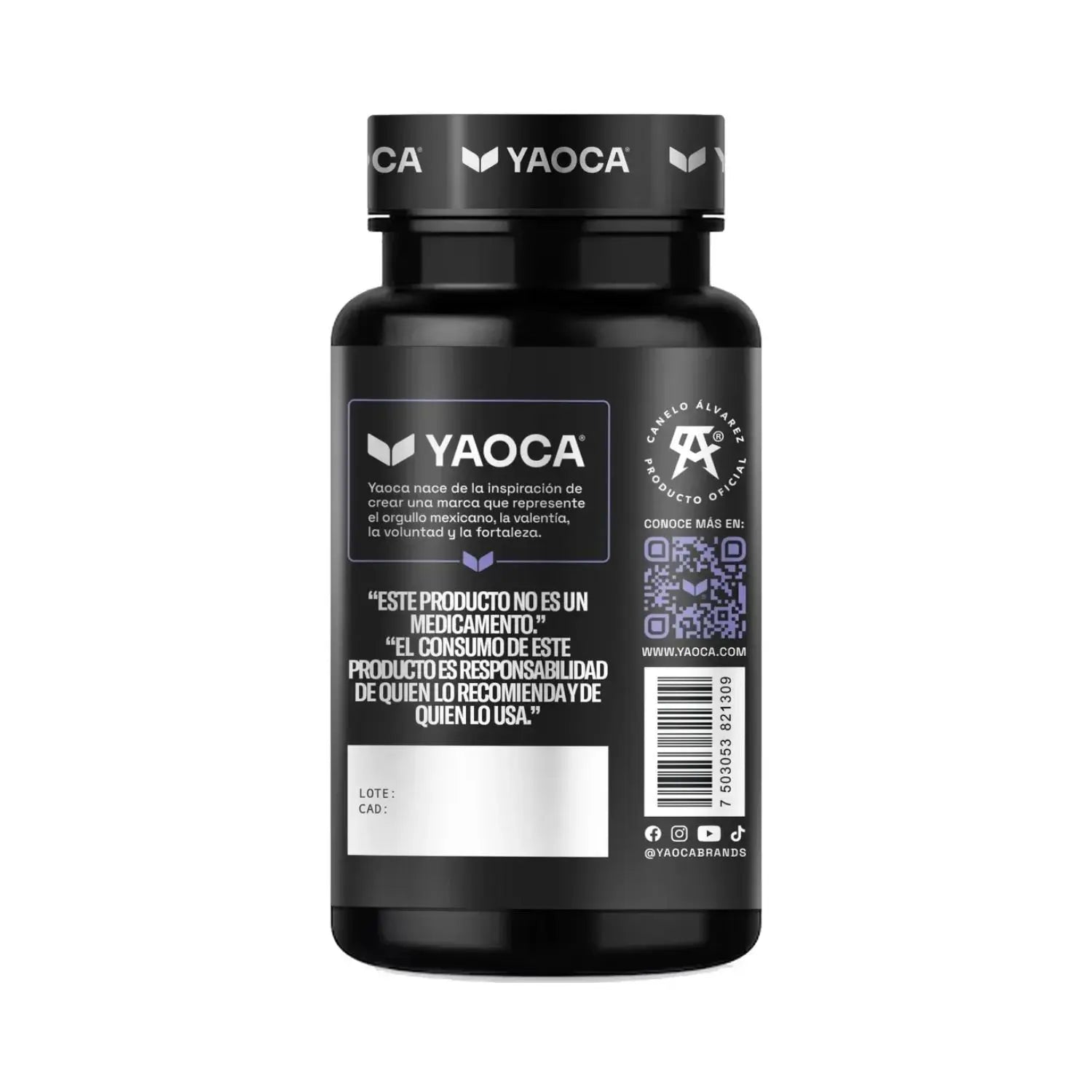 YAOCA Citrato de Magnesio 60 caps