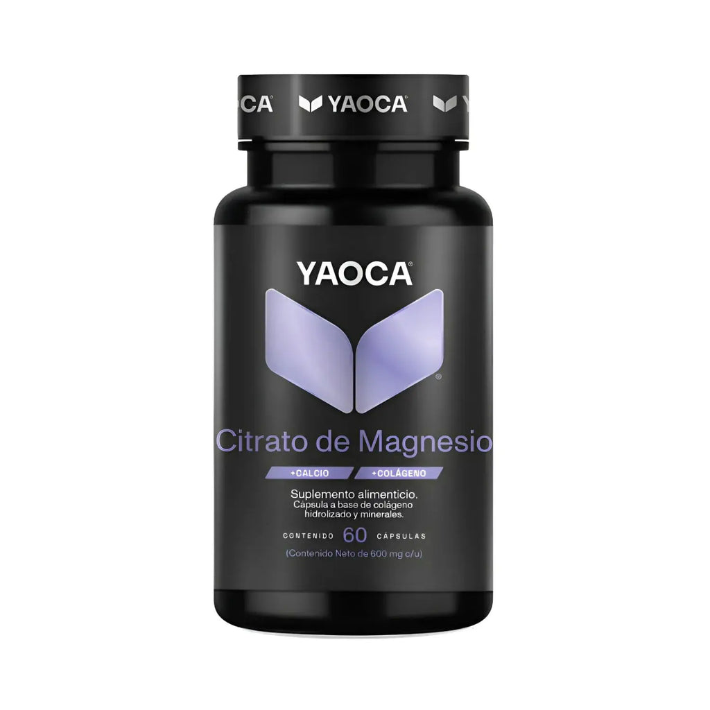 YAOCA Citrato de Magnesio 60 caps