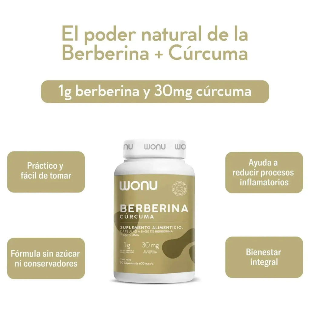 WONU Berberina 60 caps
