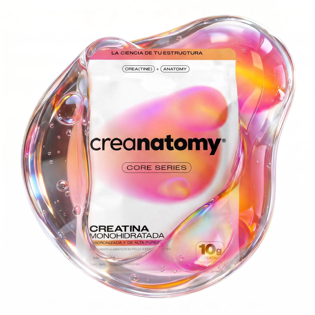Creanatomy core series Creatina monohiidratada sin sabor 780gr, 60 porciones