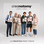 Creanatomy core series Creatina monohiidratada sin sabor 780gr, 60 porciones