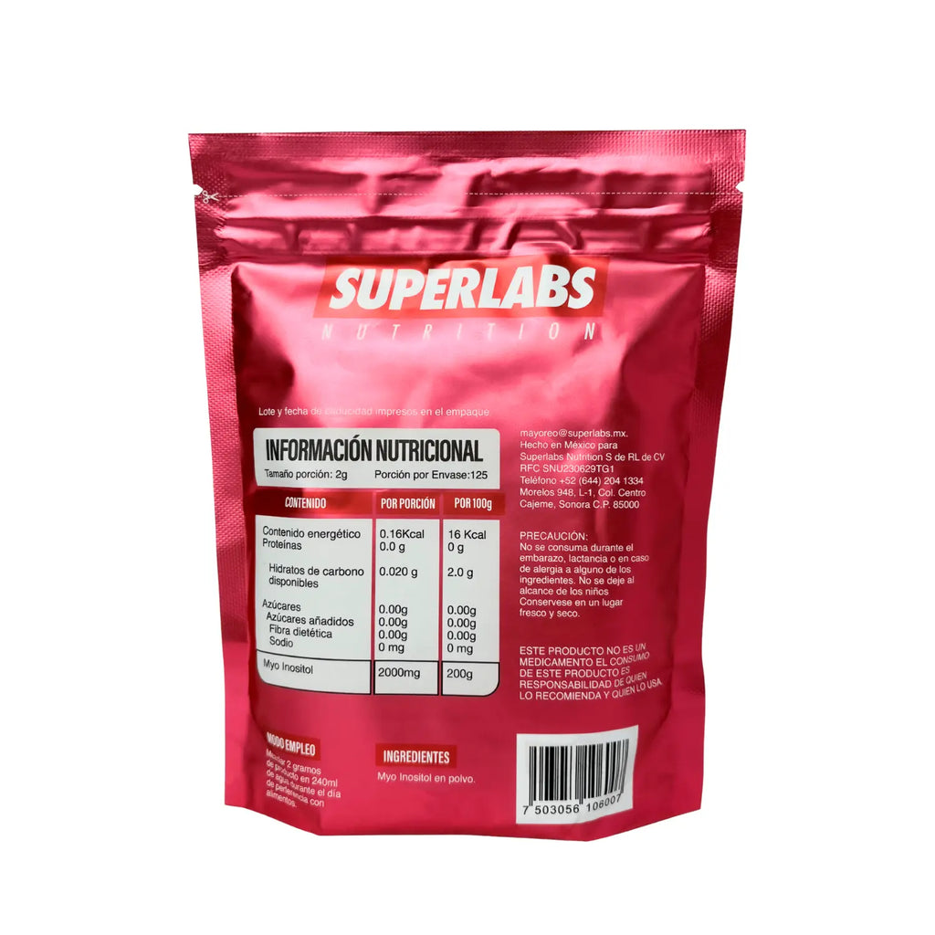 Superlabs Nutrition Inositol en polvo
