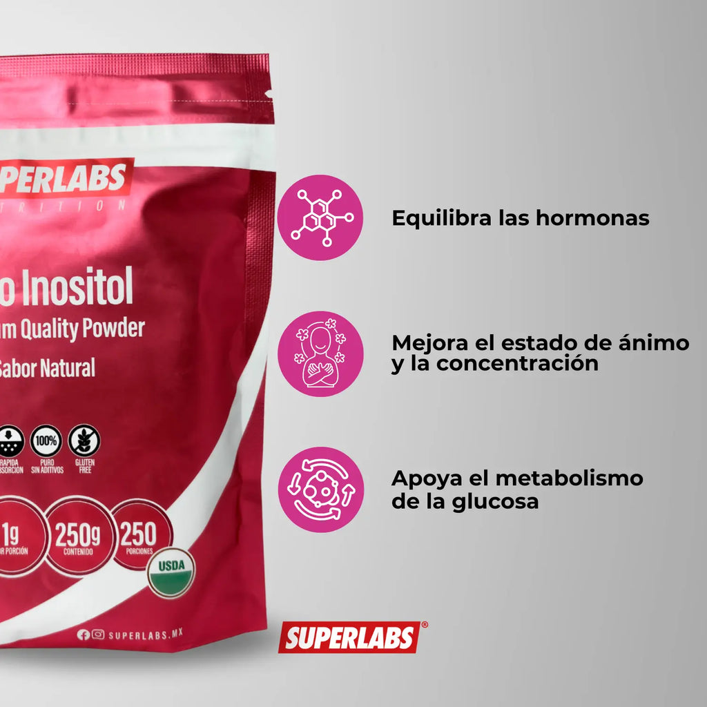 Superlabs Nutrition Inositol en polvo