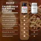 Ashwagandha 8800 mg Superlabs Nutrition 120 Cápsulas Extracto de Raíz 20:1 Suplemento Alimenticio para Estrés Relajación Energía y Bienestar General
